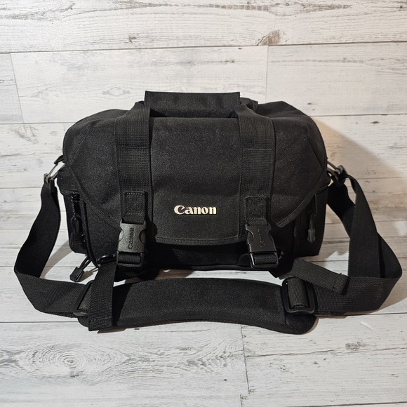 Genuine Canon Deluxe Camera Bag for EOS Cameras Medium Large Photo Video Gadgets - Picture 3 of 16
